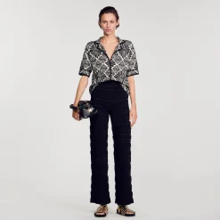 Sandro Paris Conjuntos-Cardigan Jacquard Floral