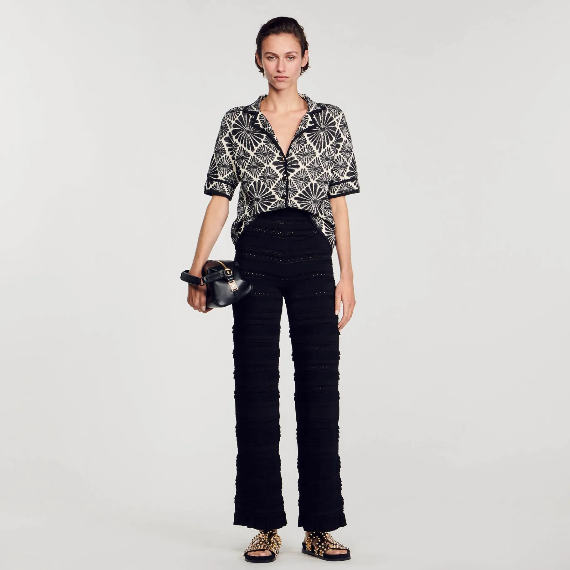 Sandro Paris Conjuntos-Cardigan Jacquard Floral