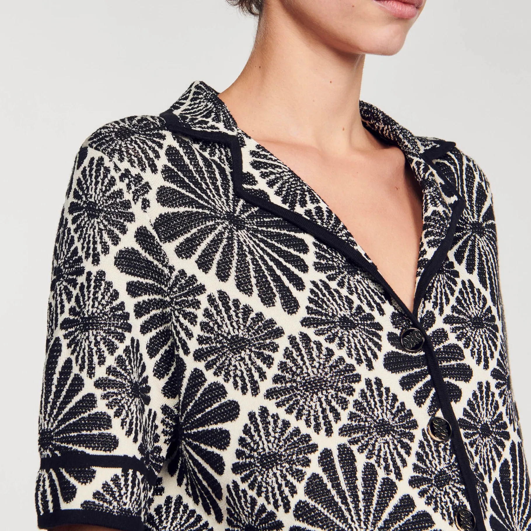 Sandro Paris Conjuntos-Cardigan Jacquard Floral