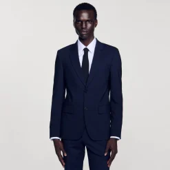 Sandro Paris Ternos E Smokings-Casaco Classico De La