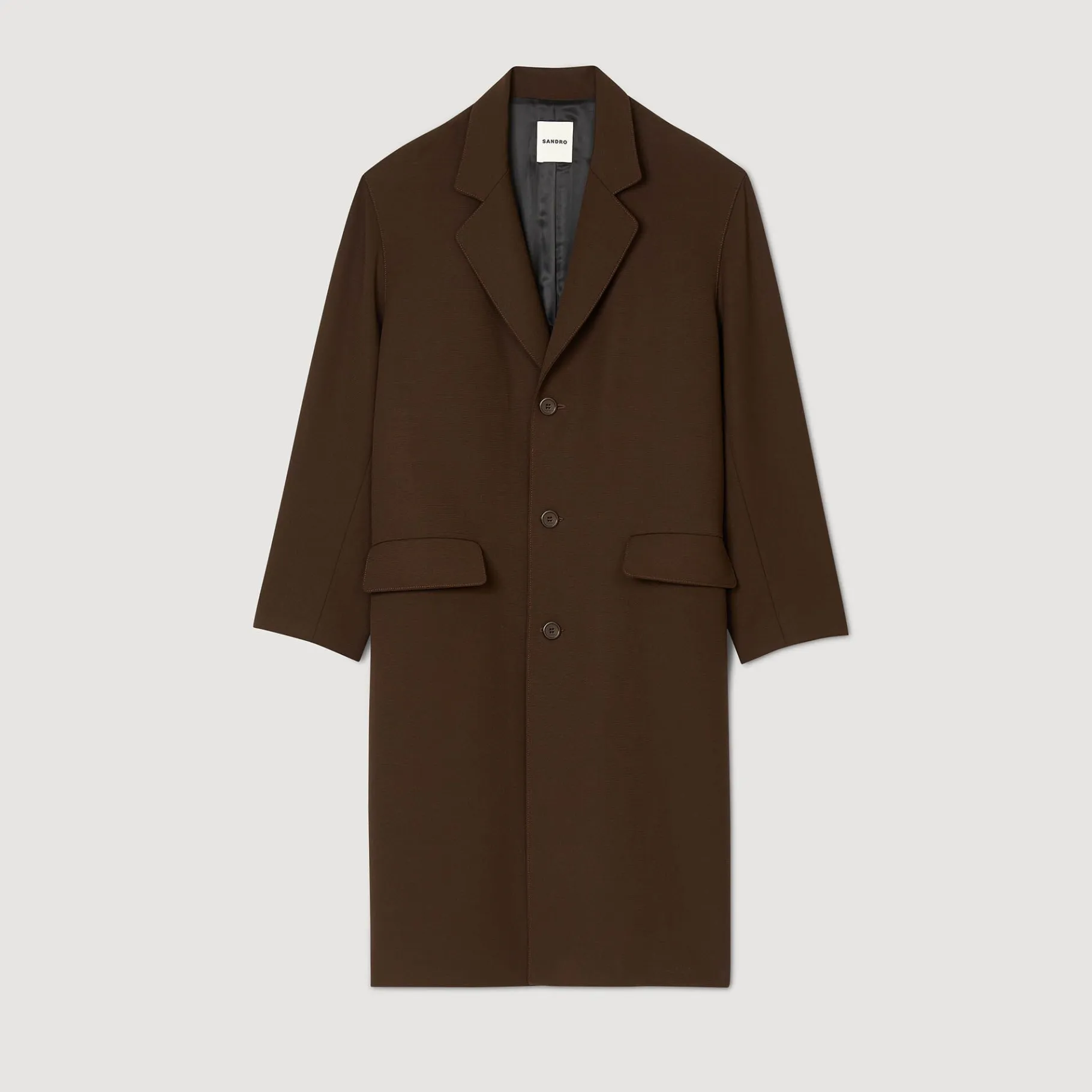 Sandro Paris Casacos E Jaquetas-Casaco De La