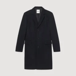 Sandro Paris Casacos E Jaquetas-Casaco De La E Caxemira