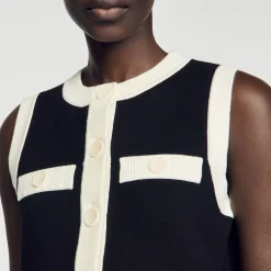 Sandro Paris Suéteres E Cardigans-Colete Cardiga