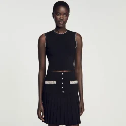 Sandro Paris Conjuntos-Colete Curto