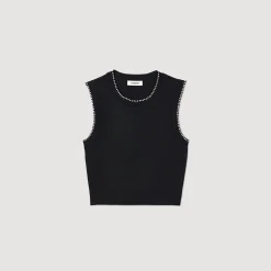 Sandro Paris Conjuntos-Colete Curto