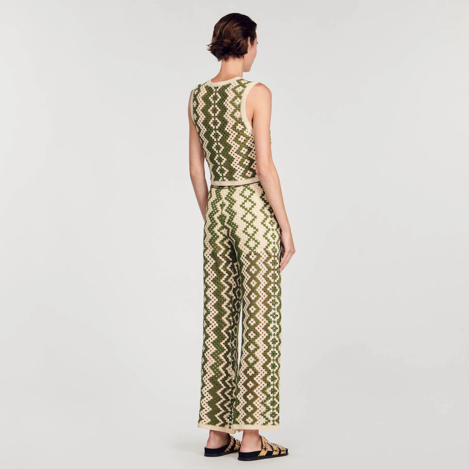 Sandro Paris Conjuntos-Colete De Croche