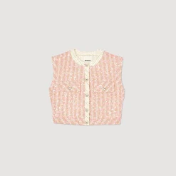 Sandro Paris Conjuntos-Colete De Sarja