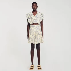 Sandro Paris Conjuntos-Cubra Com Flores E Babados