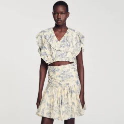 Sandro Paris Conjuntos-Cubra Com Flores E Babados