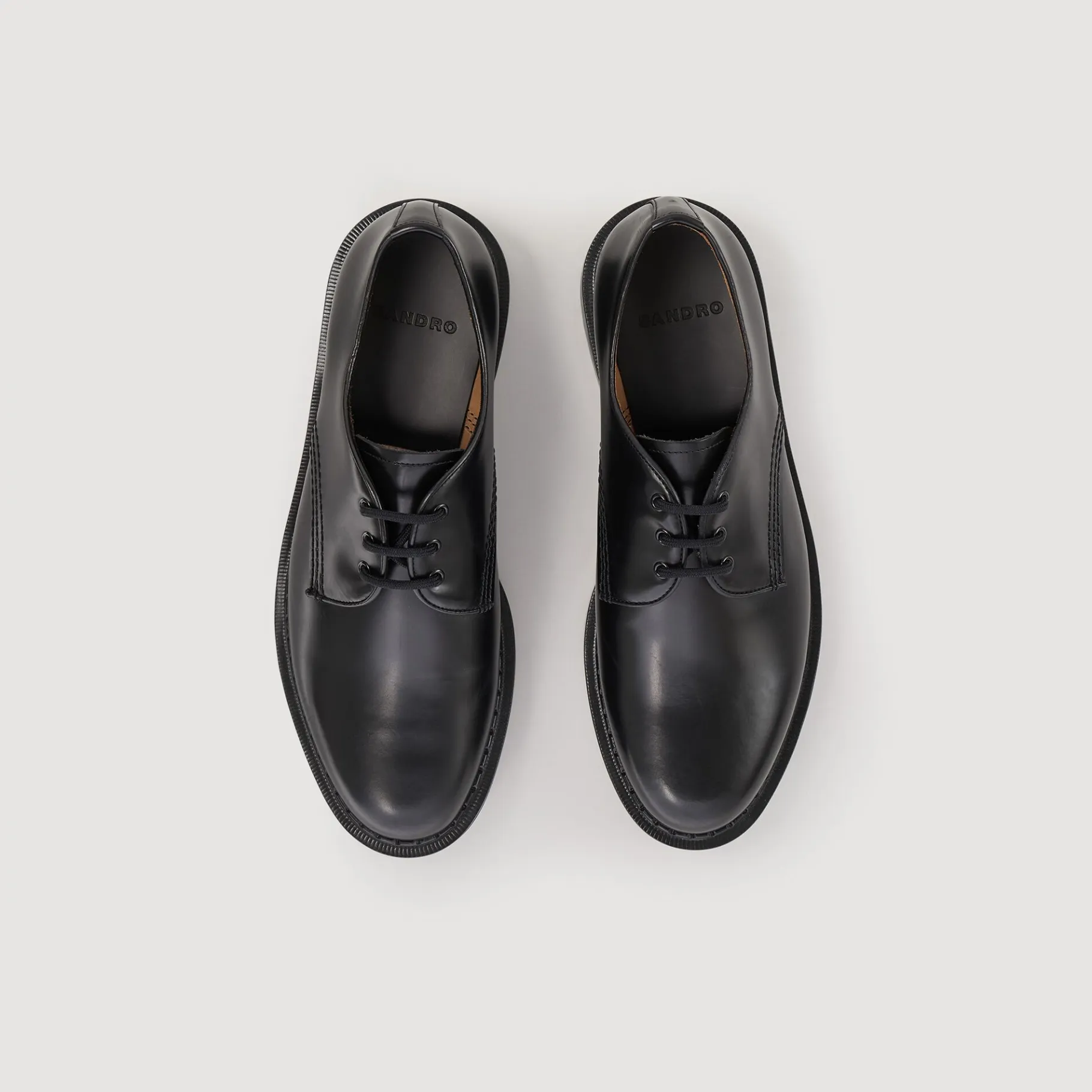 Sandro Paris Calçados Urbanos-Derbys Com Grampos