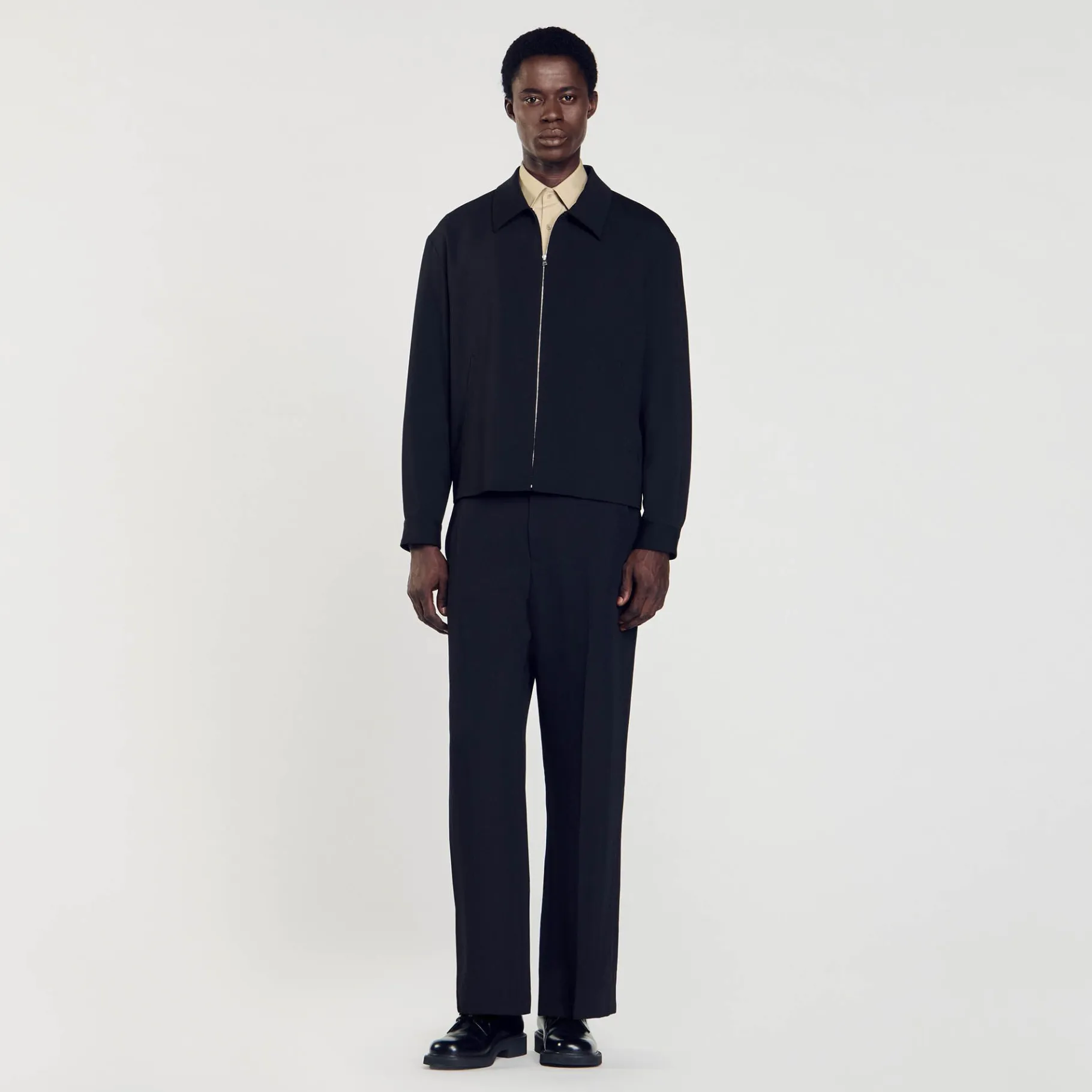 Sandro Paris Casacos E Jaquetas-Jaqueta Com Ziper