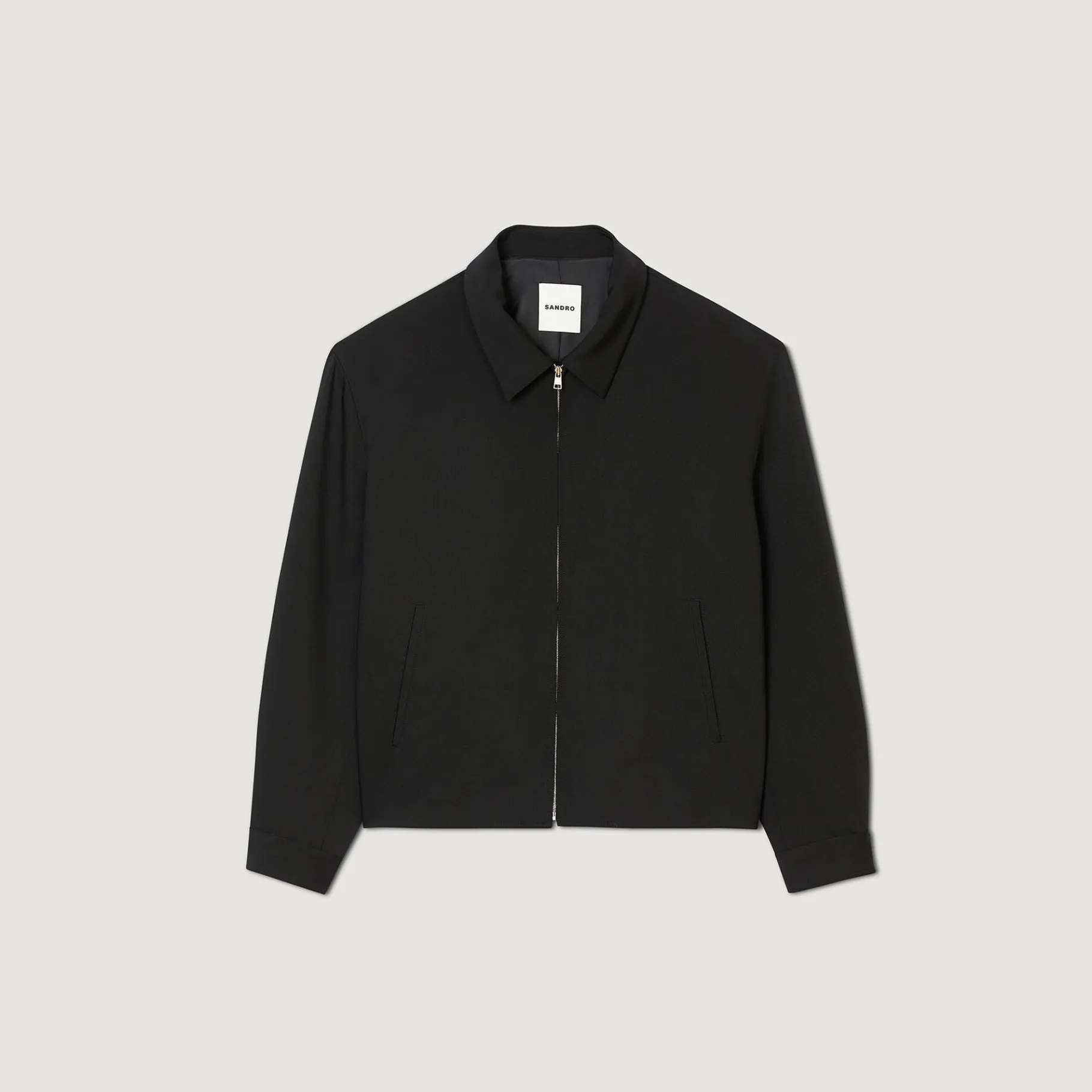 Sandro Paris Casacos E Jaquetas-Jaqueta Com Ziper
