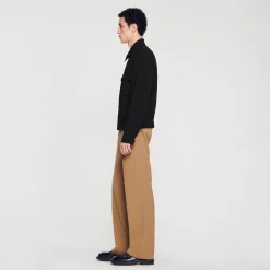 Sandro Paris Casacos E Jaquetas-Jaqueta Com Ziper