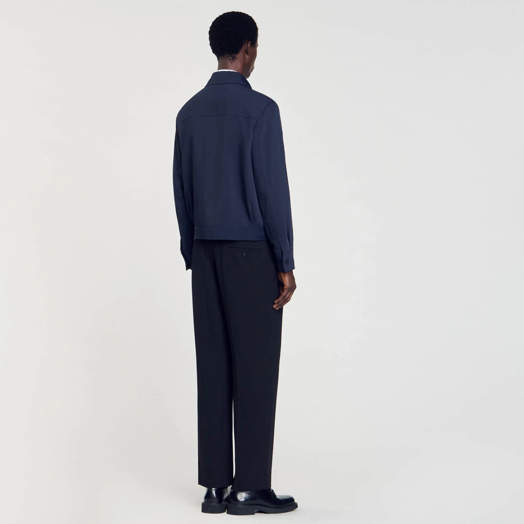 Sandro Paris Casacos E Jaquetas-Jaqueta Com Ziper