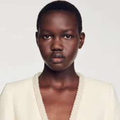 Sandro Paris Conjuntos-Jaqueta Curta De Sarja