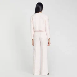 Sandro Paris Conjuntos-Jaqueta Curta De Sarja Fantasia