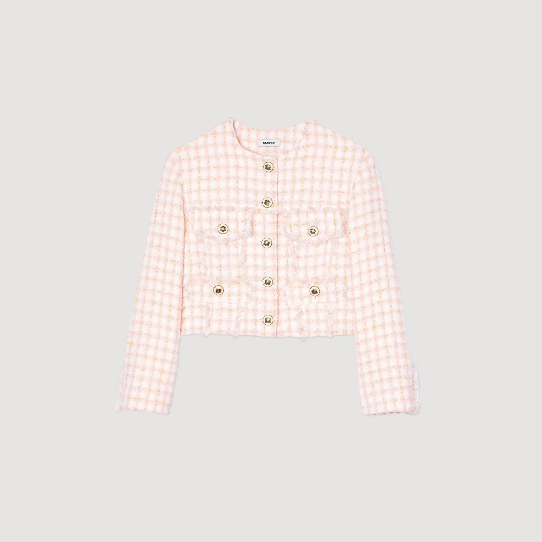 Sandro Paris Conjuntos-Jaqueta Curta De Sarja Fantasia