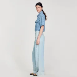 Sandro Paris Conjuntos-Jaqueta Curta De Tweed