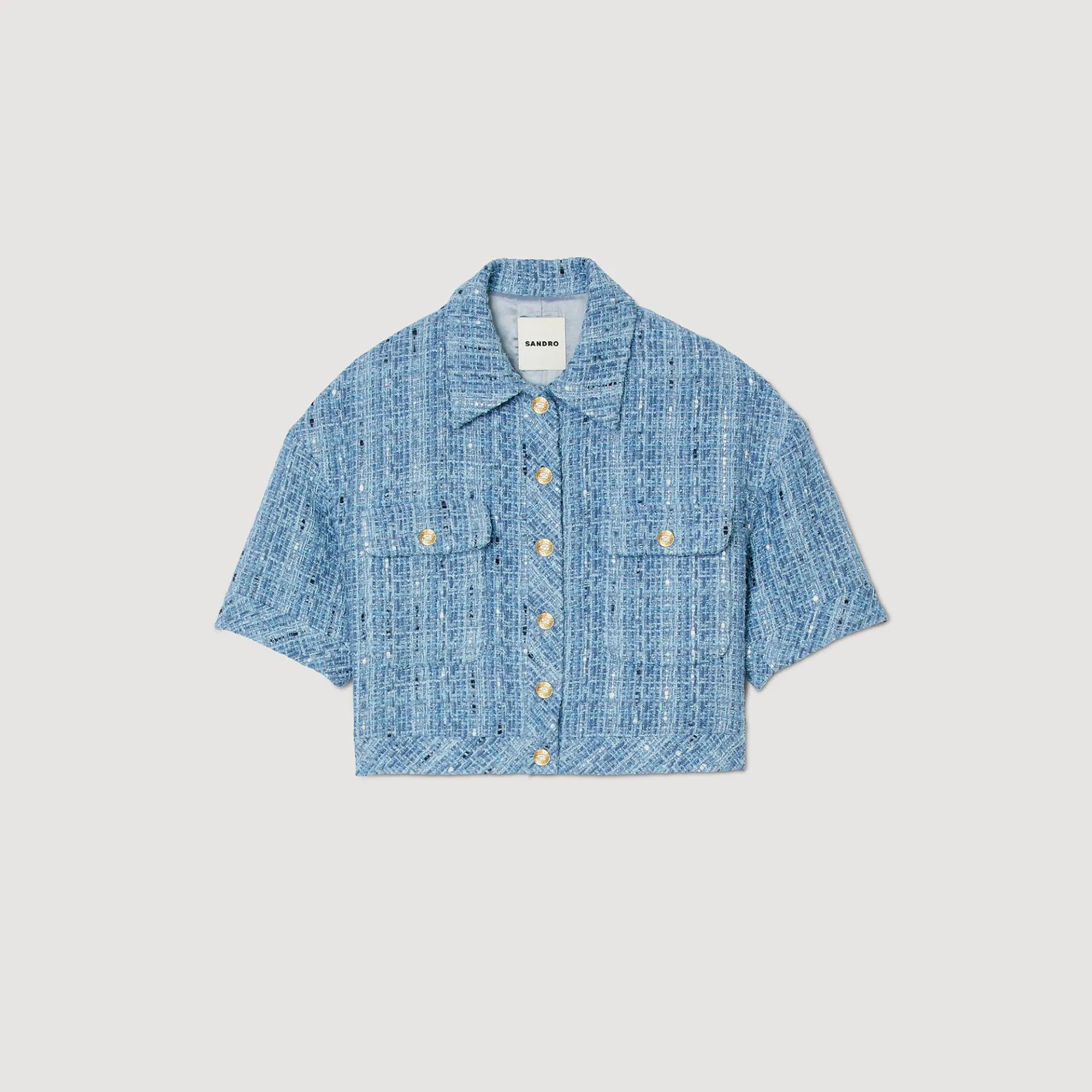 Sandro Paris Conjuntos-Jaqueta Curta De Tweed