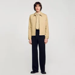 Sandro Paris Casacos E Jaquetas-Jaqueta De Algodao