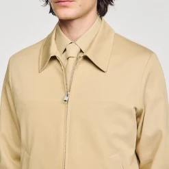 Sandro Paris Casacos E Jaquetas-Jaqueta De Algodao