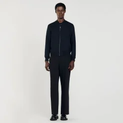 Sandro Paris Casacos E Jaquetas-Jaqueta De Beisebol Com Ziper