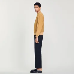 Sandro Paris Peles-Jaqueta De Camurca