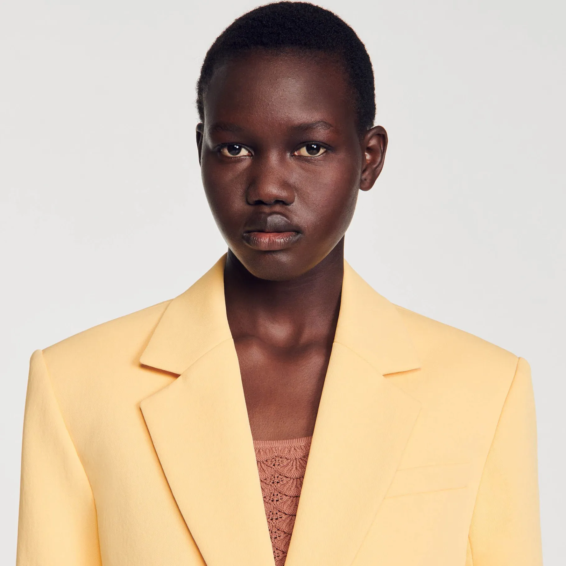 Sandro Paris Se Adequa-Jaqueta De Terno