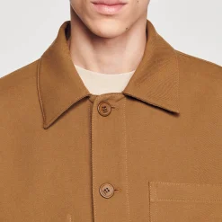 Sandro Paris Casacos E Jaquetas-Jaqueta De Trabalhador