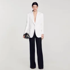 Sandro Paris Se Adequa-Jaqueta Sob Medida