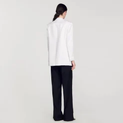 Sandro Paris Se Adequa-Jaqueta Sob Medida