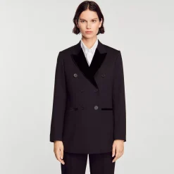 Sandro Paris Se Adequa-Jaqueta Sob Medida