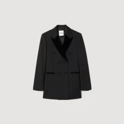 Sandro Paris Se Adequa-Jaqueta Sob Medida