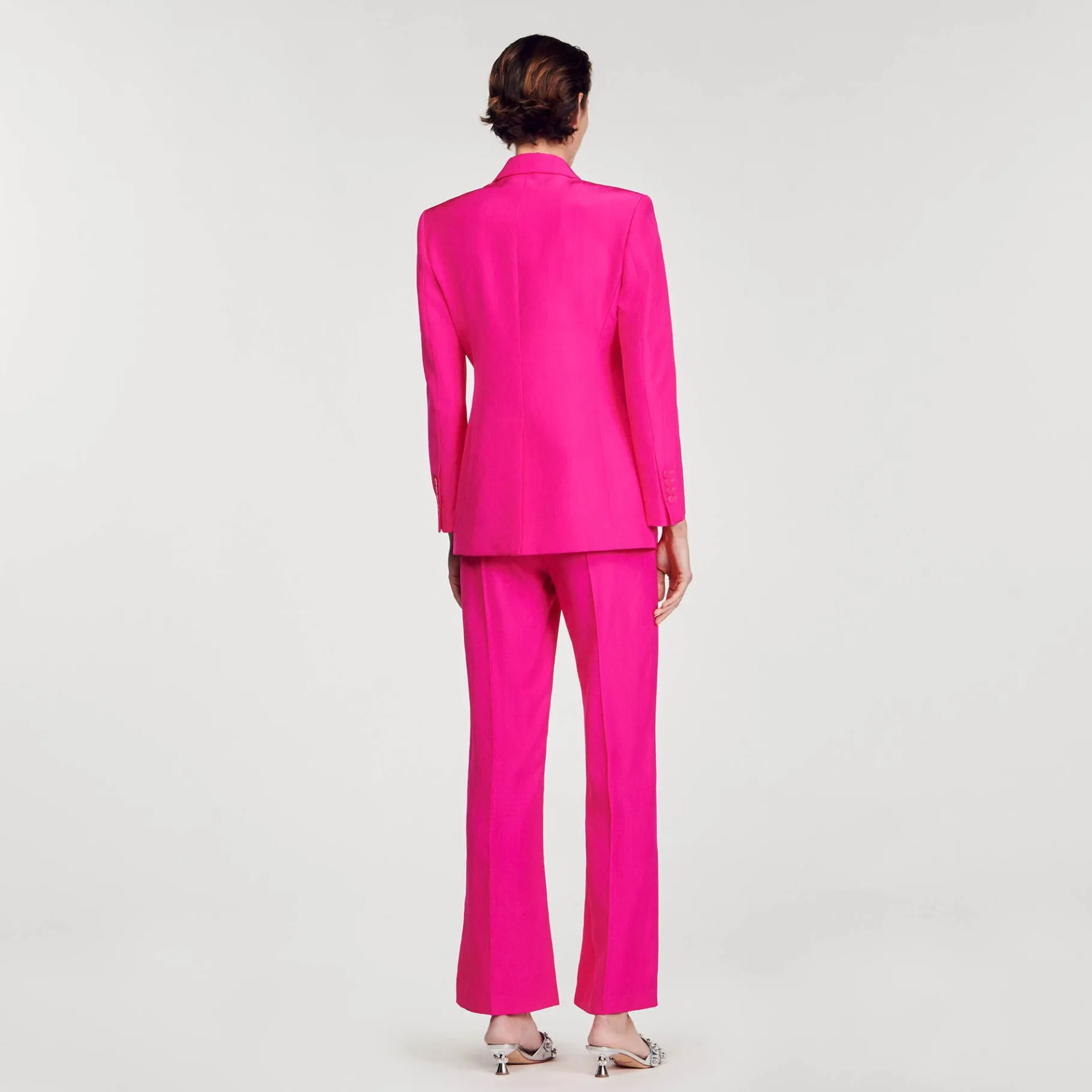 Sandro Paris Se Adequa-Jaqueta Trespassada