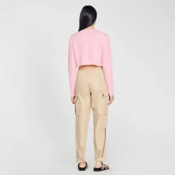 Sandro Paris Suéteres E Cardigans-Jaqueta Tricotada