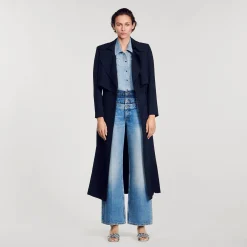 Sandro Paris Vaqueiros-Jeans Cintura Tripla