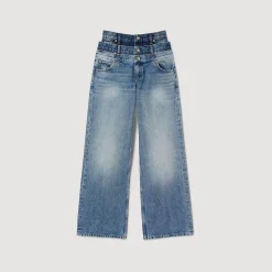 Sandro Paris Vaqueiros-Jeans Cintura Tripla