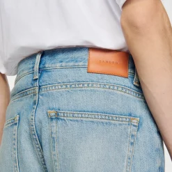 Sandro Paris Vaqueiros-Jeans Desbotados