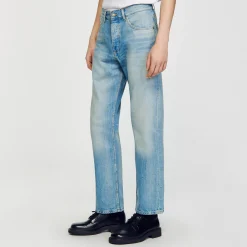 Sandro Paris Vaqueiros-Jeans Desbotados