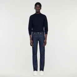 Sandro Paris Vaqueiros-Jeans Skinny Com Lavagem Sem Agua
