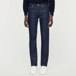 Sandro Paris Vaqueiros-Jeans Skinny Com Lavagem Sem Agua