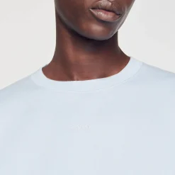 Sandro Paris Moletons E Jogging-Moletom De La Com Bordado