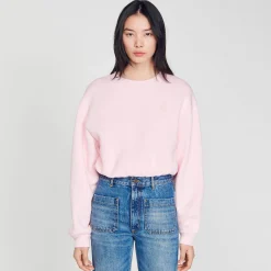 Sandro Paris Moletons-Moletom Recortado