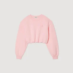 Sandro Paris Moletons-Moletom Recortado