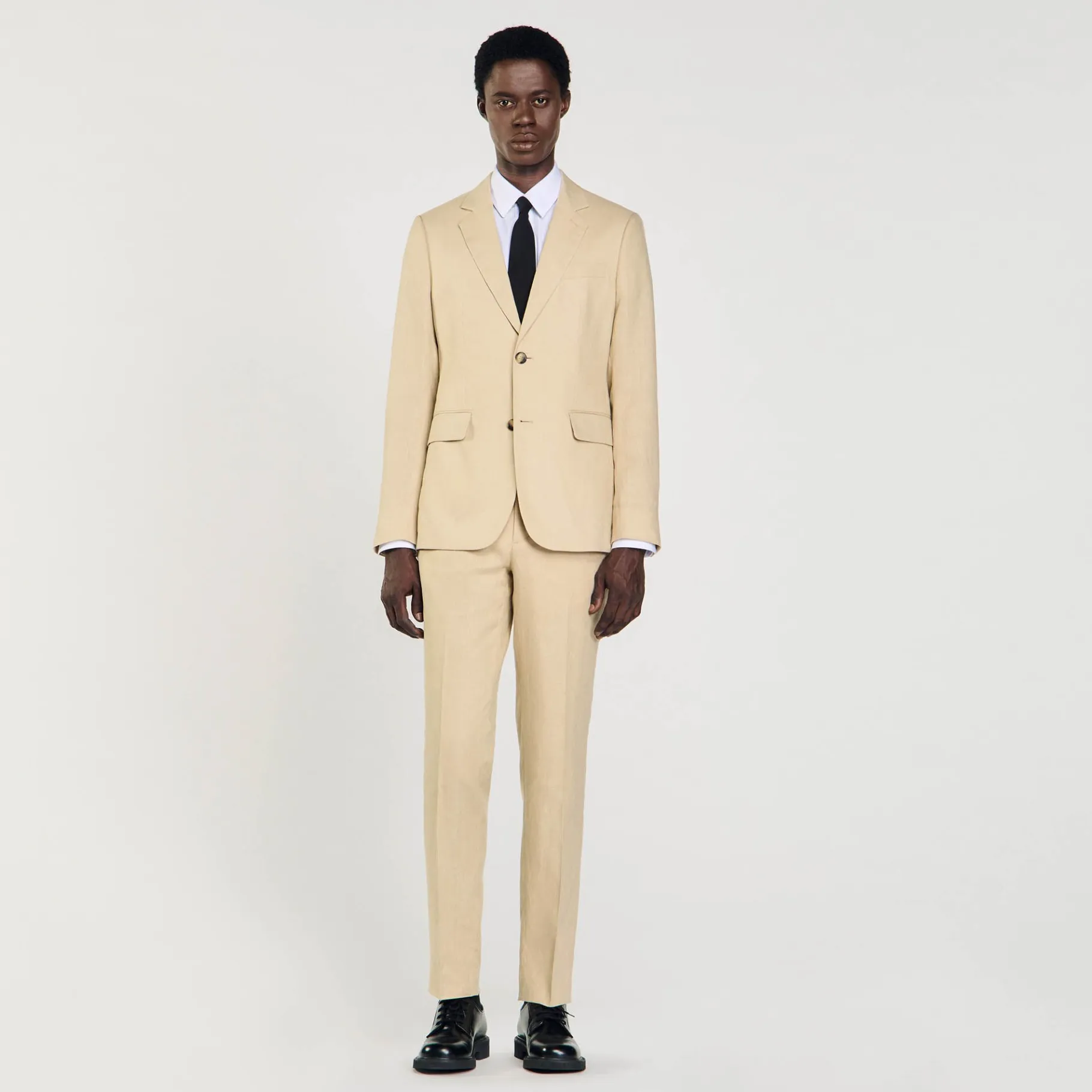 Sandro Paris Ternos E Smokings-Paleto De Linho