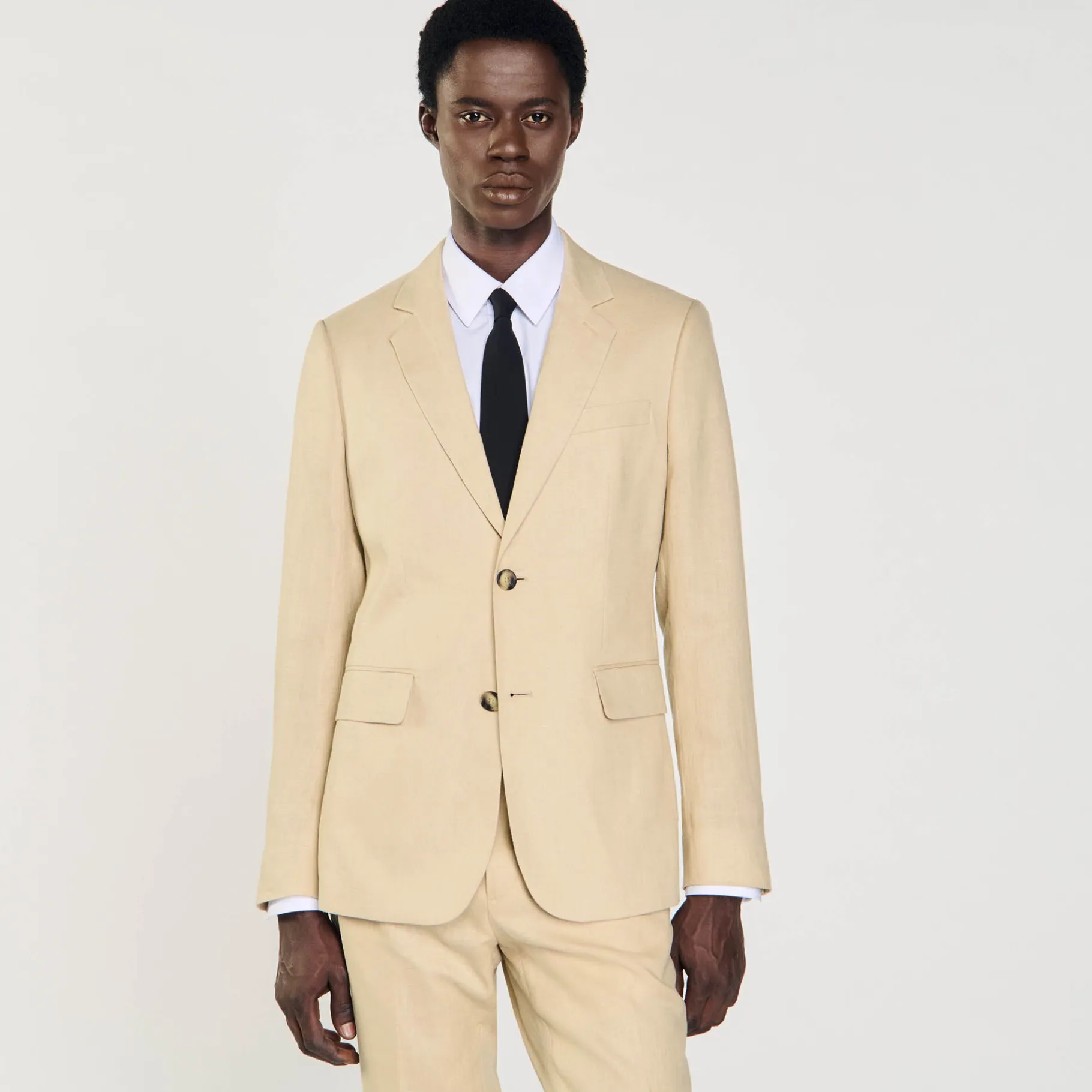 Sandro Paris Ternos E Smokings-Paleto De Linho