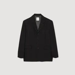 Sandro Paris Ternos E Smokings-Paleto Grande