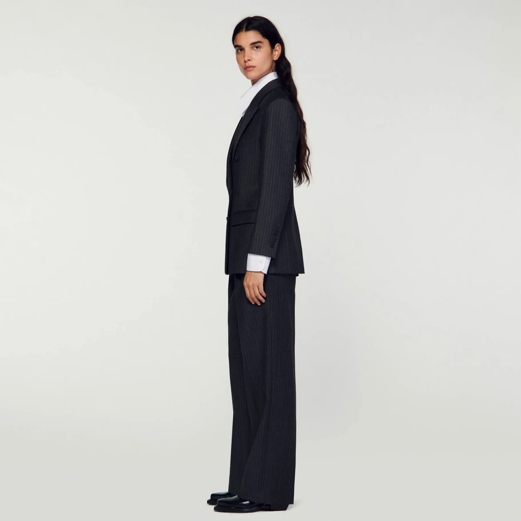 Sandro Paris Se Adequa-Paleto Listrado