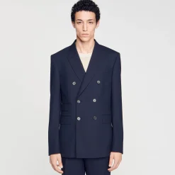 Sandro Paris Ternos E Smokings-Paleto Trespassado