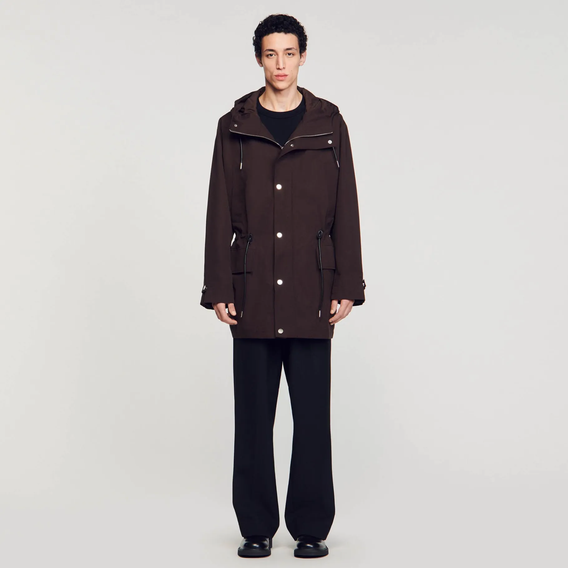 Sandro Paris Casacos E Jaquetas-Parka De Algodao